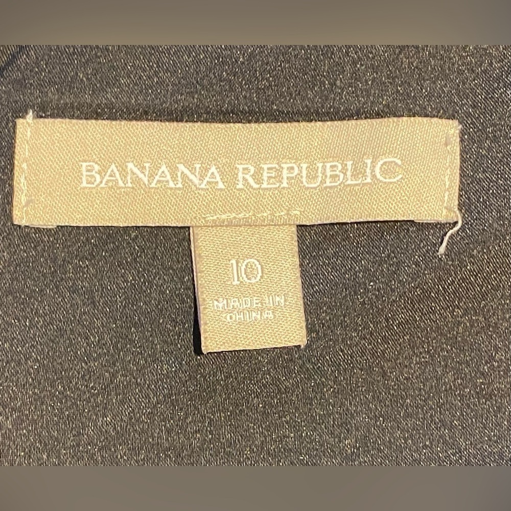 Banana Republic Lace-Trim Wool Sleeveless Shift, size 10 - Picture 4 of 8